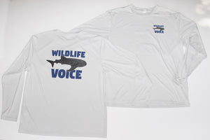 Wildlife Voice Whale shark Long-sleeve Performance Shirt