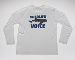 Wildlife Voice Whale shark Long-sleeve Performance Shirt